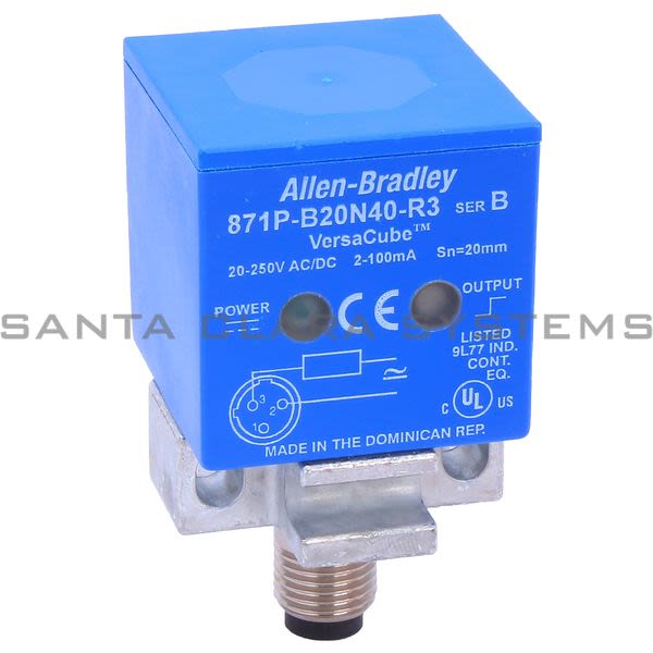 Allen Bradley 871P-B20N40-R3 Proximity Switch | Versacube Product Image
