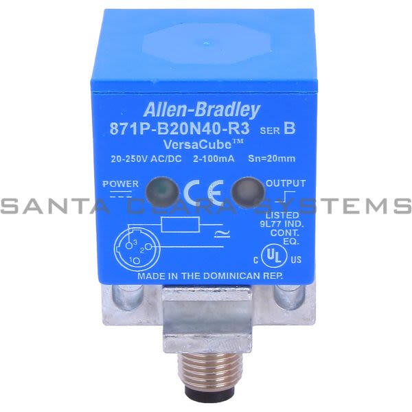 Allen Bradley 871P-B20N40-R3 Proximity Switch | Versacube Product Image