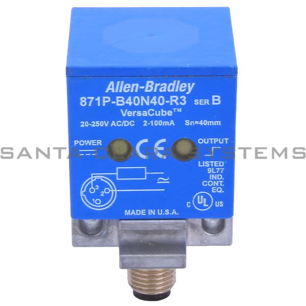 Allen Bradley 871P-B40N40-R3 Proximity-Vcube Switch Product Image