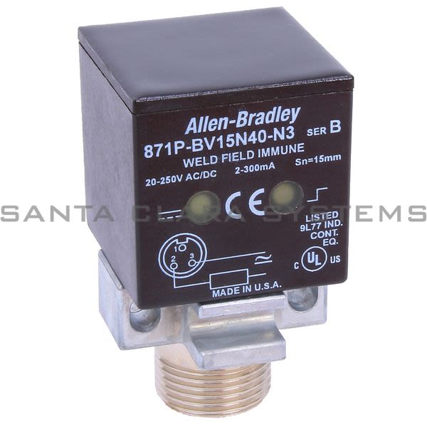 Allen Bradley 871P-BV15N40-N3 Proximity Switch Product Image