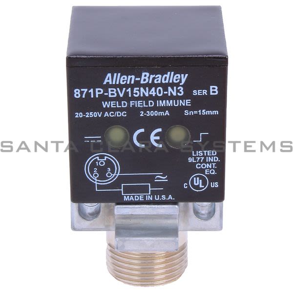 Allen Bradley 871P-BV15N40-N3 Proximity Switch Product Image