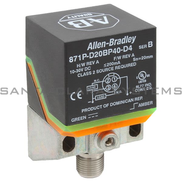 Allen Bradley 871P-D20BP40-D4 Proximity Sensor Product Image