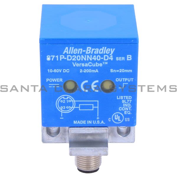 Allen Bradley 871P-D20NN40-D4 Proximity Switch Product Image