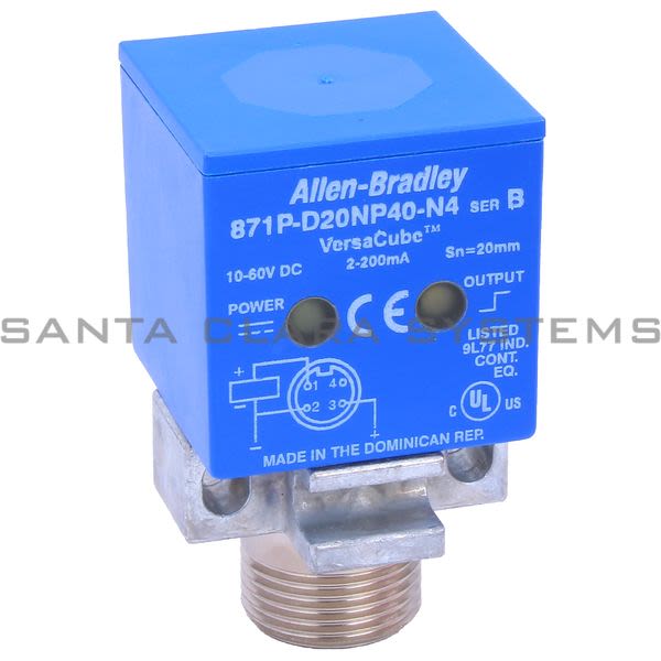 871PD20NP40N4 Allen Bradley Proximity Switch Santa Clara Systems