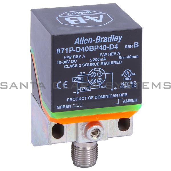 Allen Bradley 871P-D40BP40-D4 Proximity Switch Product Image