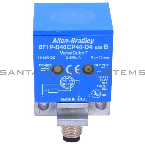 Allen Bradley 871P-D40CP40-D4 Proximity Sensor Product Image