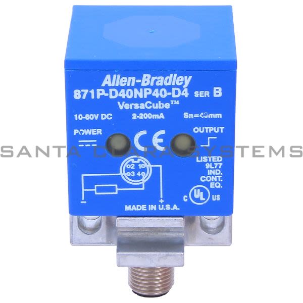 Allen Bradley 871P-D40NP40-D4 Proximity Sensor Product Image