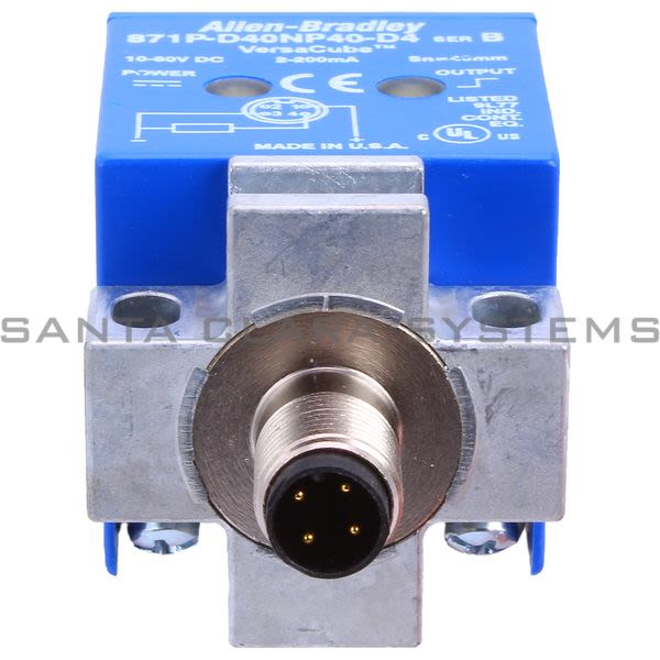 871PD40NP40D4 Allen Bradley Proximity Sensor Santa Clara Systems