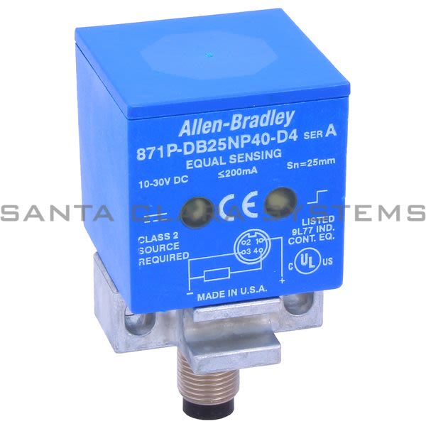Allen Bradley 871P-DB25NP40-D4 Proximity Switch Product Image