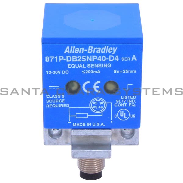 Allen Bradley 871P-DB25NP40-D4 Proximity Switch Product Image