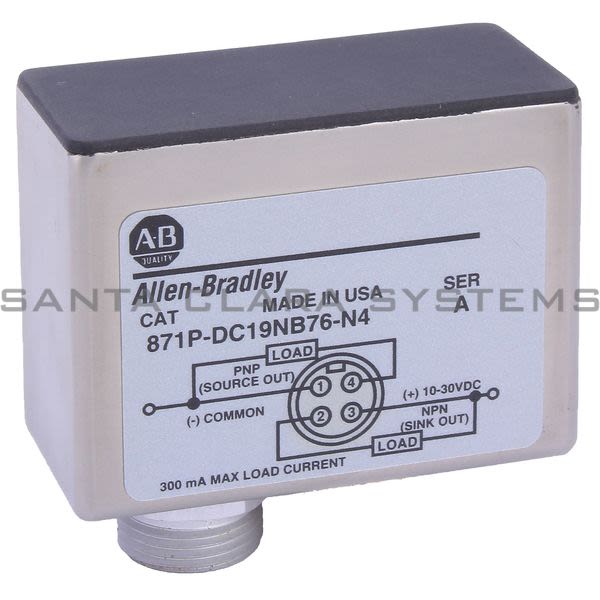 Allen Bradley 871P-DC19NB76-N4 Proximity Sensor Product Image