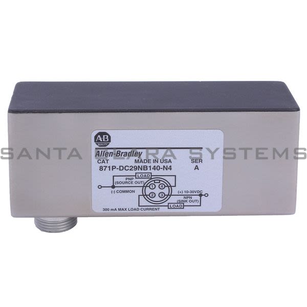 Allen Bradley 871P-DC29NB140-N4 Proximity Switch Product Image