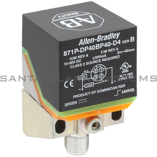 Allen Bradley 871P-DP40BP40-D4 Proximity Sensor Product Image