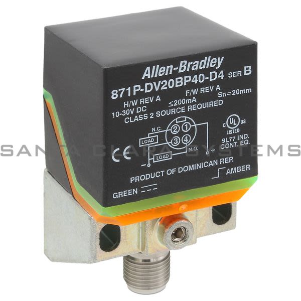 Allen Bradley 871P-DV20BP40-D4 Proximity Sensor Product Image