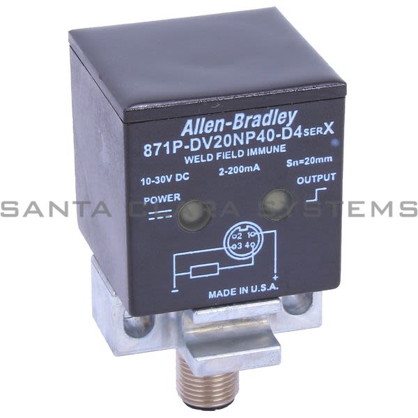 Allen Bradley 871P-DV20NP40-D4 Proximity Switch Product Image