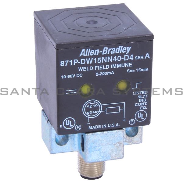 Allen Bradley 871P-DW15NN40-D4 Proximity Switch Product Image