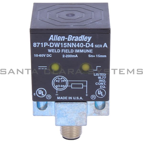 Allen Bradley 871P-DW15NN40-D4 Proximity Switch Product Image