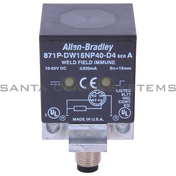 Allen Bradley 871P-DW15NP40-D4 Proximity Switch Product Image