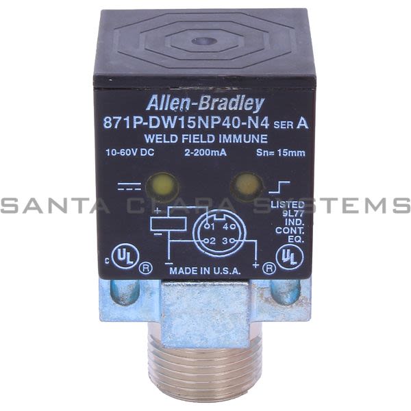 Allen Bradley 871P-DW15NP40-N4 Proximity Sensor Product Image