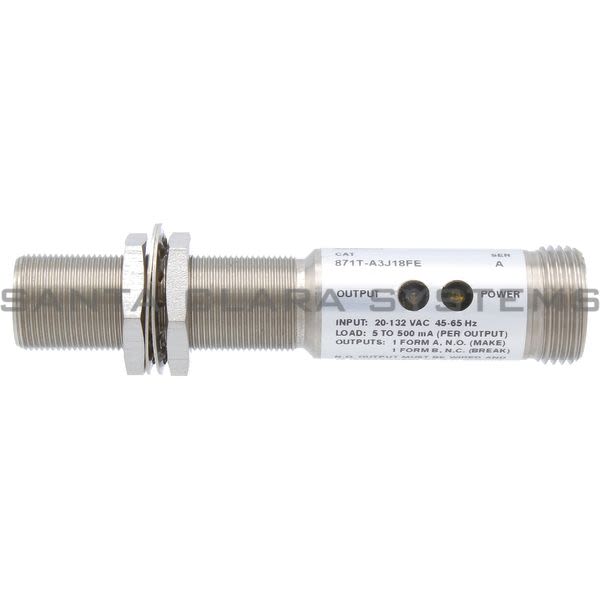 Allen Bradley 871T-A3J18FE Proximity Sensor Product Image