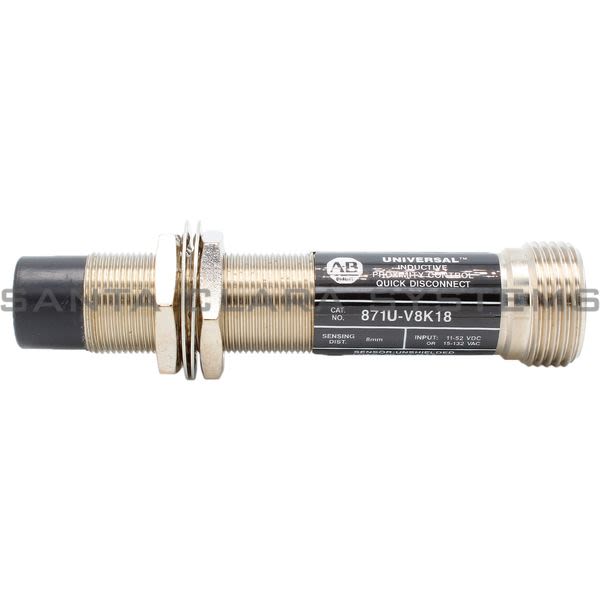 Allen Bradley 871U-V8K18 Cylindrical Inductive Proximity Sensor Product Image