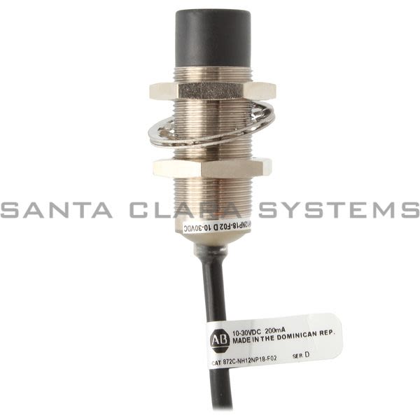 872CNH12NP18F02 Allen Bradley Proximity Sensor Santa Clara Systems