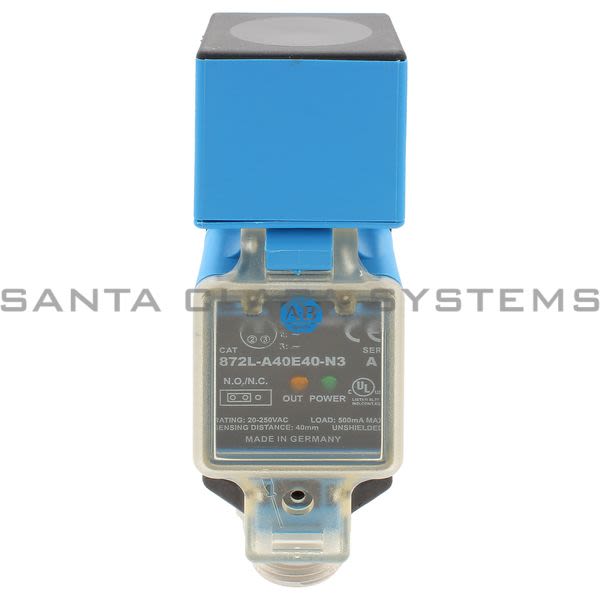 Allen Bradley 872L-A40E40-N3 Proximity Switch Product Image