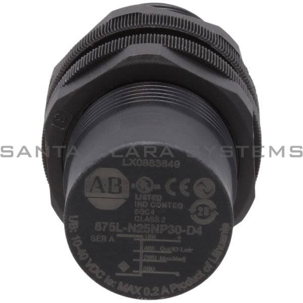 Allen Bradley 875L-N25NP30-D4 Capacitive Sensor Product Image