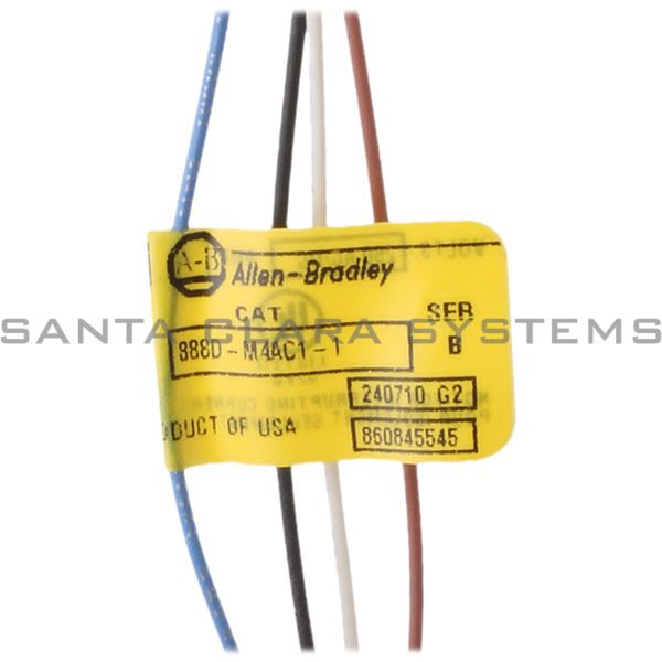Allen Bradley 888D-M4AC1-1 Receptacle Product Image