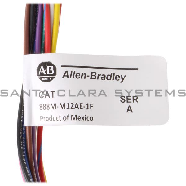 Allen Bradley 888M-M12AE-1F Receptacle Product Image