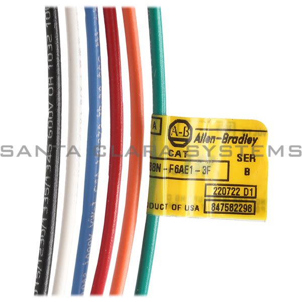 Allen Bradley 888N-F6AE1-3F Receptacle Product Image