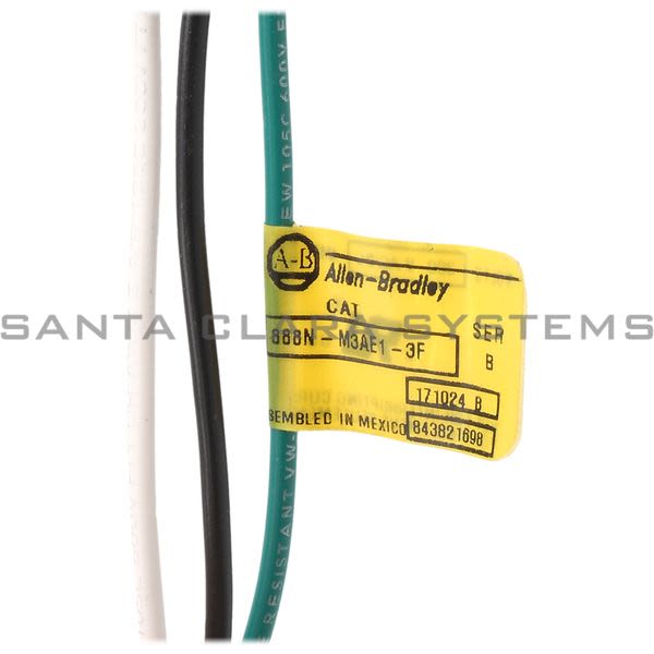 Allen Bradley 888N-M3AE1-3F Receptacle Product Image