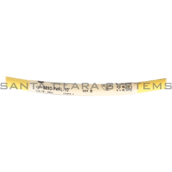 Allen Bradley 889D-F4HL-10 Cordset Product Image