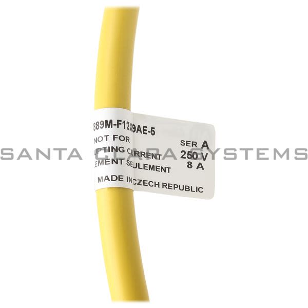Allen Bradley 889M-F12X9AE-5 Cordset Product Image