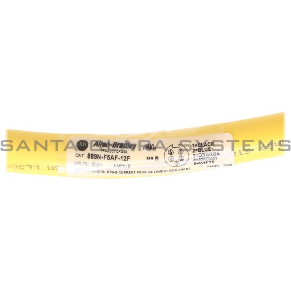 Allen Bradley 889N-F5AF-12F QD Cordset Product Image