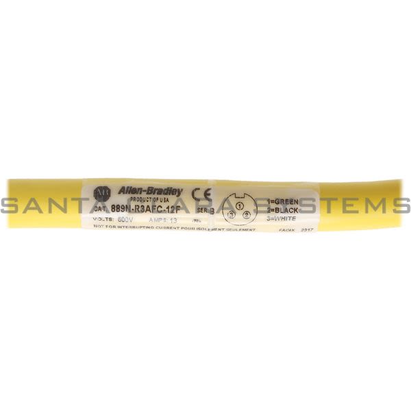 Allen Bradley 889N-R3AFC-12F Cordset Product Image