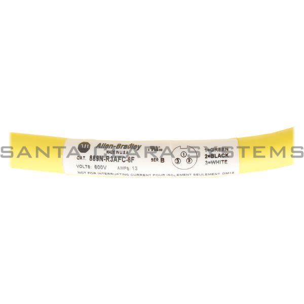 Allen Bradley 889N-R3AFC-6F Cordset Product Image