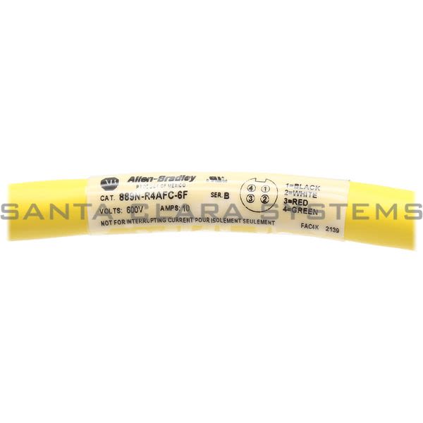 Allen Bradley 889N-R4AFC-6F Cordset Product Image