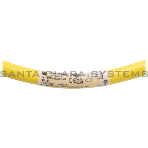 Allen Bradley 889N-U3AFC-6F Cordset Product Image