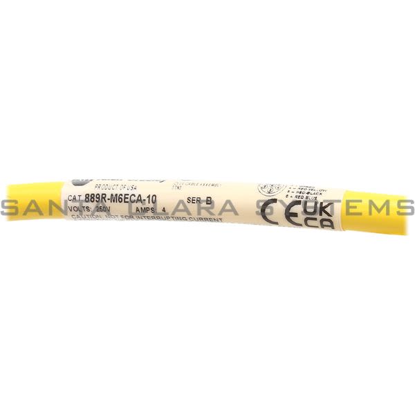 Allen Bradley 889R-M6ECA-10 QD Cordset Product Image