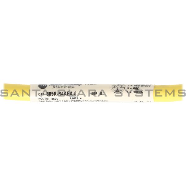 Allen Bradley 889R-R4AEA-5 4 Pin AC Micro Right Angle 5 Meter Product Image