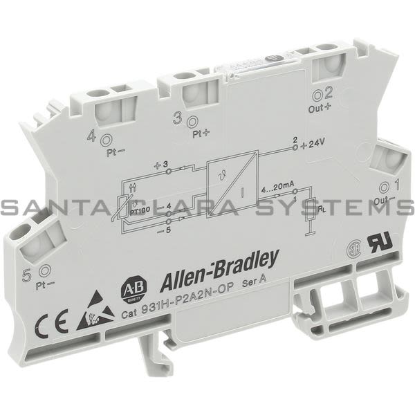 Allen Bradley 931H-P2A2N-OP High Density Signal Conditioner, Active Converter, PT100/RTD Product Image