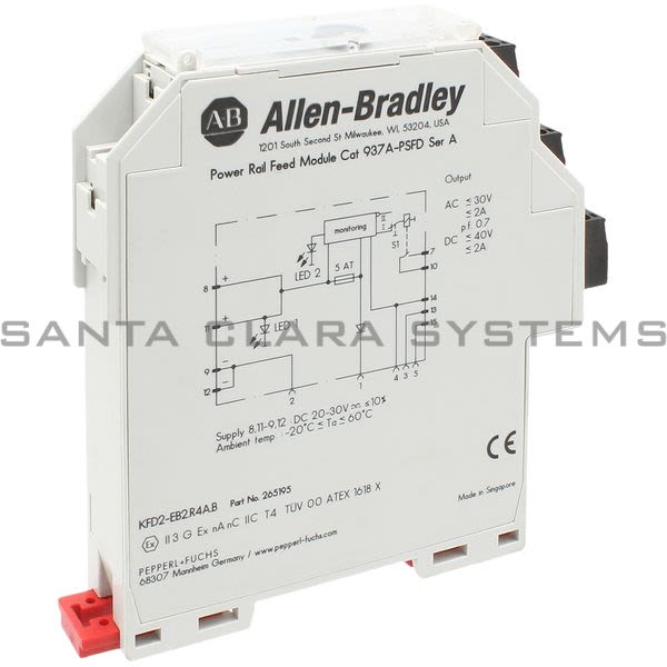 Allen Bradley 937A-PSFD Power Feed Module  Product Image
