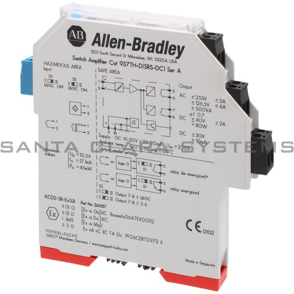 Allen Bradley 937TH-DISRS-DC1 Switch Amplifier Product Image