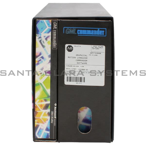 Allen Bradley GML-D-C Graphical Motion Language Commander Software Product Image