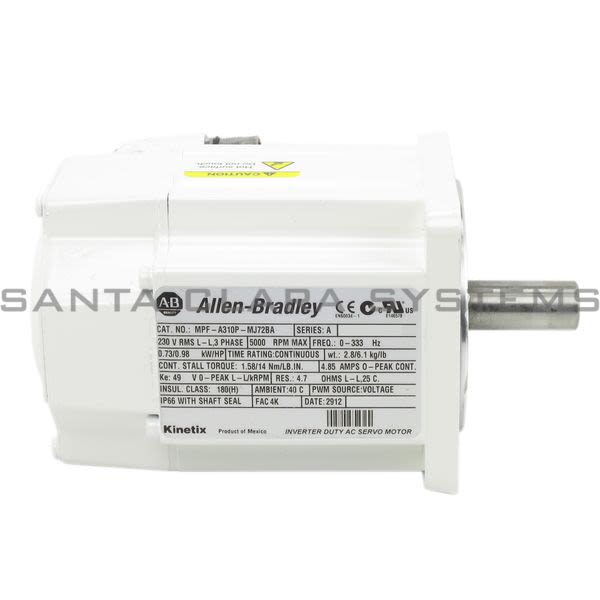 Allen Bradley MPF-A310P-MJ72BA Servo Motor Product Image