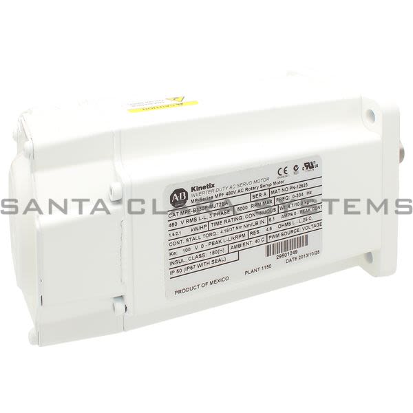 Allen Bradley MPF-B330P-MJ72BA Servo Motor | Food Grade PN-12623 Product Image