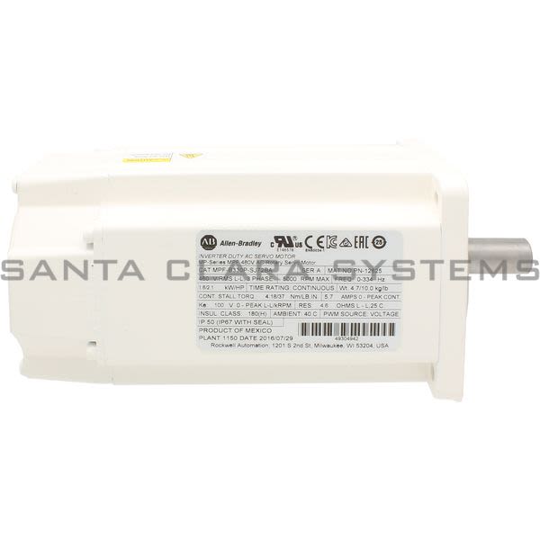 Allen Bradley MPF-B330P-SJ72BA Servo Motor | PN-12625 Product Image