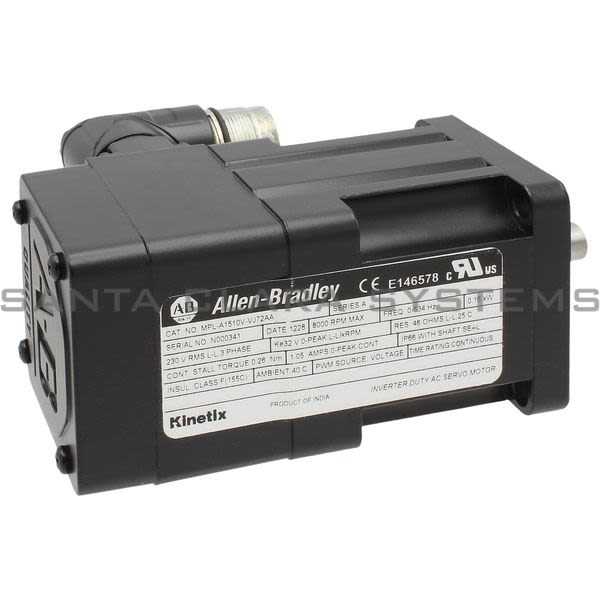 Allen Bradley MPL-A1510V-VJ72AA Servo Motor Product Image