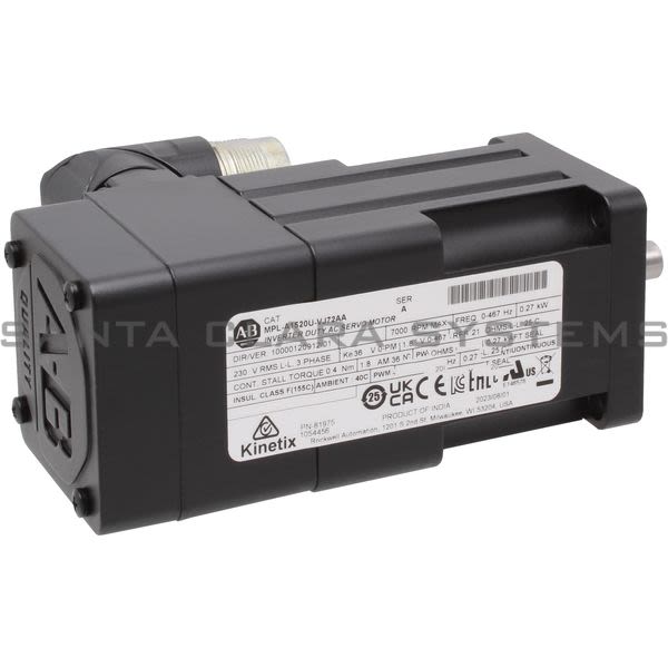Allen Bradley MPL-A1520U-VJ72AA Motor Product Image